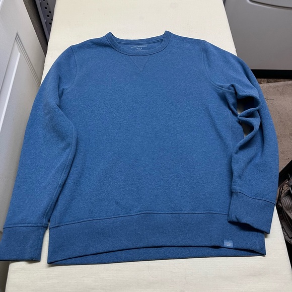 Mack Weldon L blue Ace Crew Pullover Sweatshirt - Picture 2 of 9